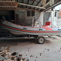 Gommone 470 motore 40/60 carrello è dotazion