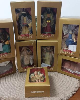 Presepe De Agostini 40 PZ in totale