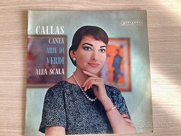 DISCO 33 giri  CALLAS  CANTA ARIE  DI VERDI