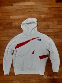 felpa Nike con cappuccio bianca | Taglia L