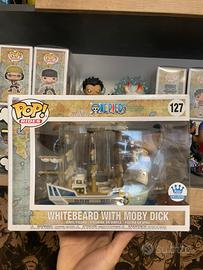 Funko pop 127 whitebeard with moby dick