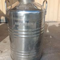 Serbatoio e contenitore di olio in acciaio inossid