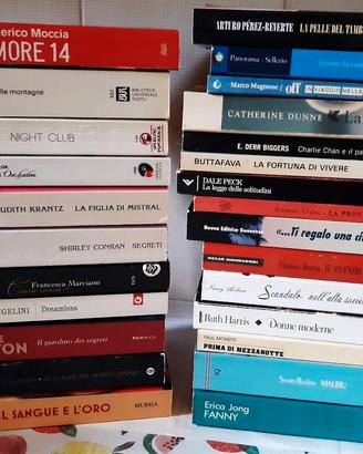 26 LIBRI - EUR 10 (singoli eur 1)