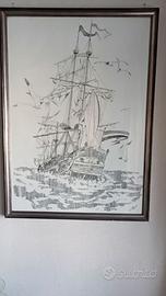 Grandioso Quadro a China del Maestro Gino LE Voci