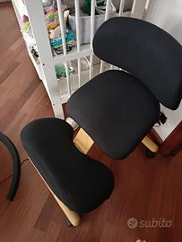 Fully sedia da scrivania inginocchiata