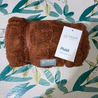 coperta Plaid Thun con custodia cinghia in pelle 