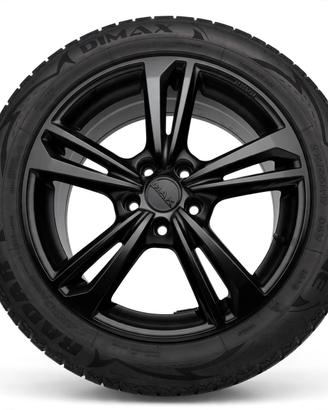 Set 4 cerchi in lega Mak con gomme invernali