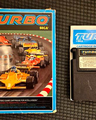 Turbo per Intellivision – Gioco RARO – Scatolato 