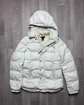 Piumino Diesel Uomo M Bianco Vintage con Cappuccio