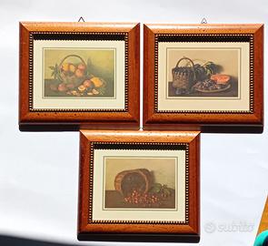 Set quadri in arte povera