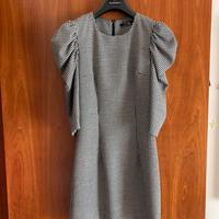 Vestito con maniche a palloncino a 3/4