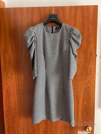 Vestito con maniche a palloncino a 3/4