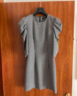 Vestito con maniche a palloncino a 3/4