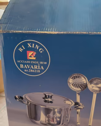 Batteria di pentole Bavaria 33 pezzi