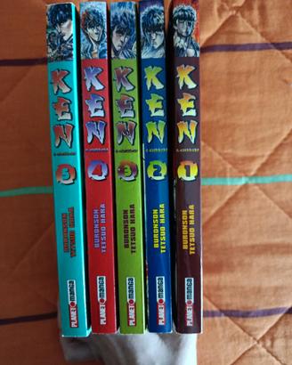 Ken il guerriero vol 1-5 di Tetsuo Hara e Buronson