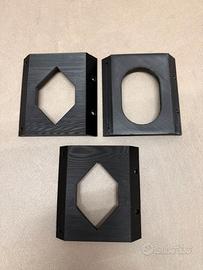 coppia alette rack stampate 3d per behringer xr18 