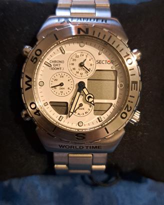 Orologio Sector Expander 303 World Time