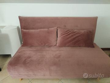 divano letto 2 posti velluto
