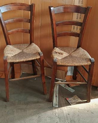 Set di 8 sedie veneziane
