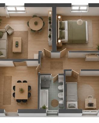Quadrilocale con balcone a Desio
