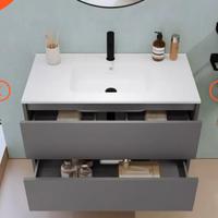 NUOVO! Mobili bagno grigio grafite opaco