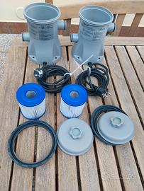 2 Pompe Filtro Piscina Bestway Flowclear