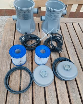 2 Pompe Filtro Piscina Bestway Flowclear
