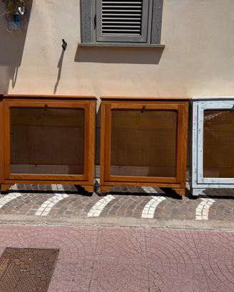 Copritermosifoni in legno varie misure