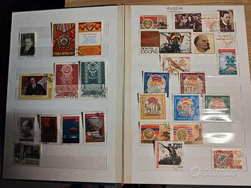 Collezione francobolli russi anni 60/70/80