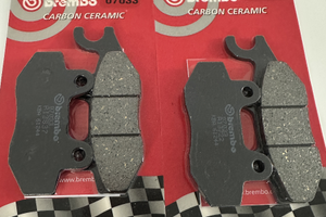 KIT 2 COPPIE PASTIGLIE FRENO BREMBO CARBON CERAMIC