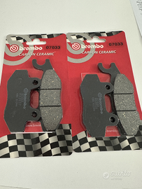 KIT 2 COPPIE PASTIGLIE FRENO BREMBO CARBON CERAMIC