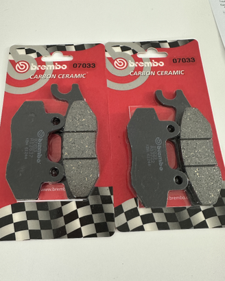 KIT 2 COPPIE PASTIGLIE FRENO BREMBO CARBON CERAMIC