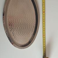 Piccolo Vassoio ovale placcato argento