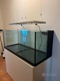 Acquario marino 300lt e mobile