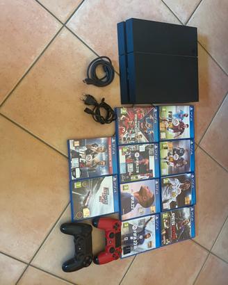 PlayStation 4 PS4 + 2 Controller + 10 Giochi