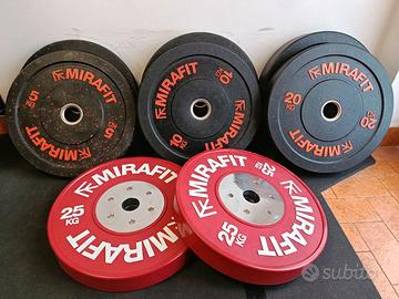 Dischi Bumper Plates MIRAFIT