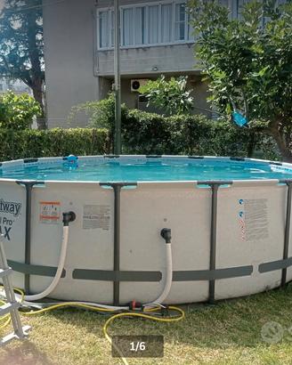piscina rotonda bestway 488x120