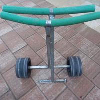 CARRELLO PORTA CANOA IMBARCAZIONE