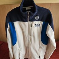 Pile North Sails blu bianco M uomo felpa giacca