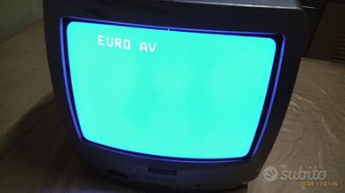 televisore TV Amstrad 14" a colori tubo catodico