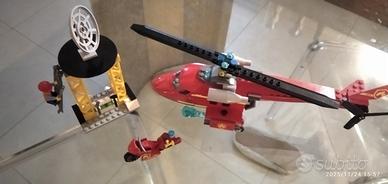 Lego elicottero vigili del fuoco 