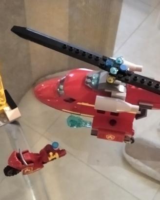Lego elicottero vigili del fuoco 