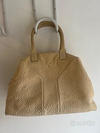 Borsa vintage saint laurent pelle martellata