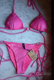 Bikini rosa metallizzato