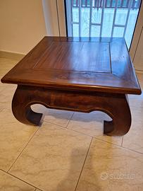 tavolo basso legno