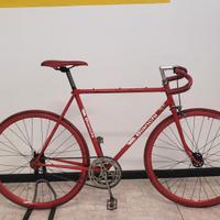 Bianchi Record Convertita in Single Speed Bici cor