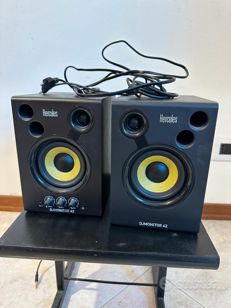 Hercules DJMonitor 42 - Casse Monitor Attive Da 20W RMS Per DJ, Set Di 2 - Foto 6