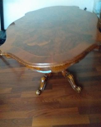 Tavolo in radica di noce