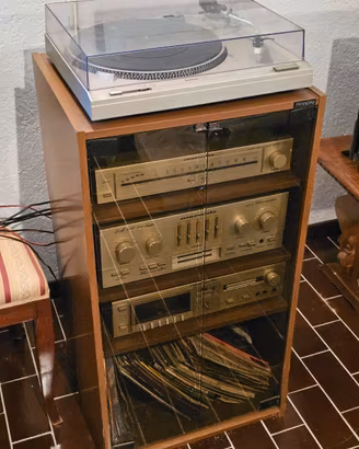 Impianto Hi-Fi Marantz anni '80 da revisionare 