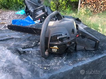 motosega mc culloch 333 x ricambi no bloccata